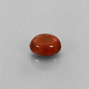 Granate almandino rojo natural de 0,76 ct, transparente, transparente / translúcido