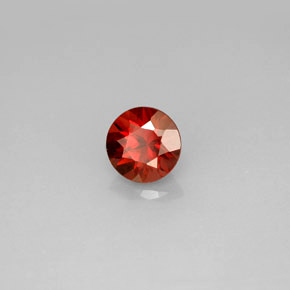 granate almandino Roja natural de 1.12 ct, Corte Redondo, VS