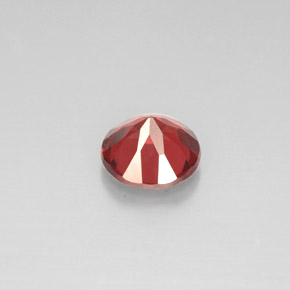granate almandino Roja natural de 1.03 ct, Corte Redondo, VS