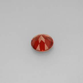 granate almandino Roja natural de 0.96 ct, Corte Redondo, VS
