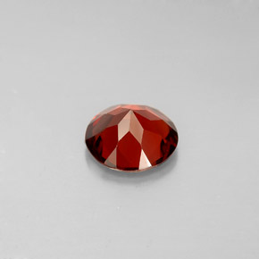 granate almandino Roja natural de 1.36 ct, Corte Redondo, VS