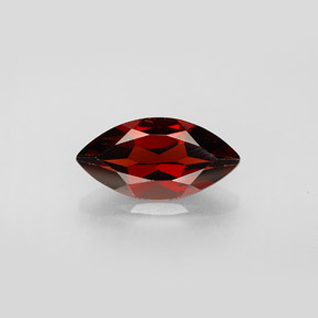 granate almandino Rojo oscuro natural de 2.93 ct, Marquesa, VVS-VS
