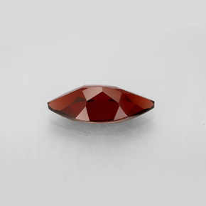 granate almandino Rojo oscuro natural de 2.93 ct, Marquesa, VVS-VS