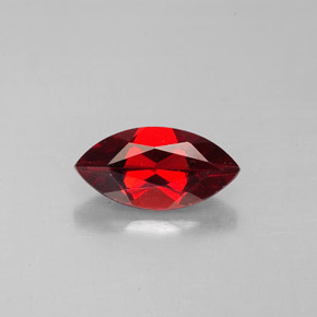 Granate almandino rojo natural de 1,43 ct, marquesa, VS