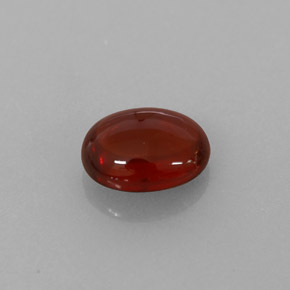 Granate almandino rojo natural de 1,27 ct, transparente, transparente / translúcido
