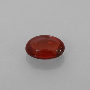 Granate almandino roja natural de 1,15 ct, transparente, transparente / translúcido