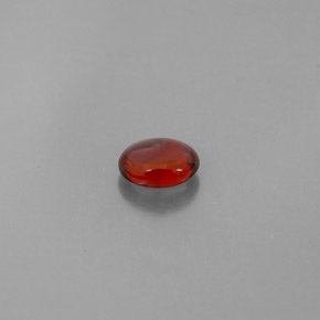 Granate almandino rojo natural de 0,90 ct, transparente, transparente / translúcido