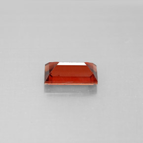 Granate almandino rojo natural de 1,19 ct, baguette, VS