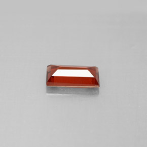 Granate almandino rojo natural de 1,00 ct, baguette, VS
