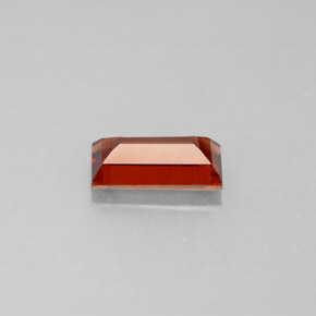 granate almandino Rojo oscuro natural de 1.08 ct, Corte Baguette, VS-SI