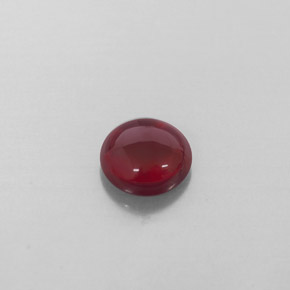 Granate almandino rojo natural de 1,68 ct, transparente, transparente / translúcido
