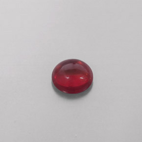 granate almandino Rojo oscuro natural de 1.31 ct, Transparente, Transparente / Translúcido