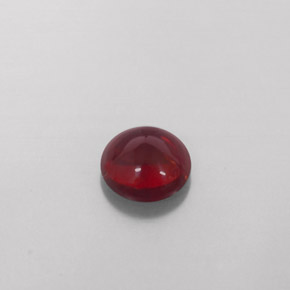 granate almandino Rojo oscuro natural de 1.68 ct, Transparente, Transparente / Translúcido