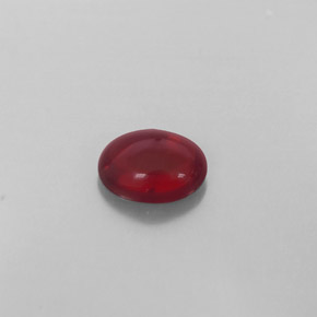 Granate almandino rojo natural de 0,84 ct, transparente, transparente / translúcido