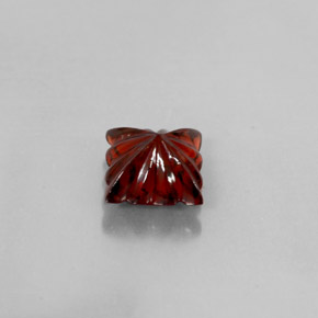 Granate almandino rojo natural de 3,15 ct, transparente, transparente / translúcido