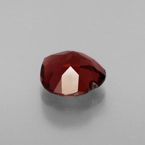 Granate almandino rojo natural de 1,50 ct, forma de corazón, VVS