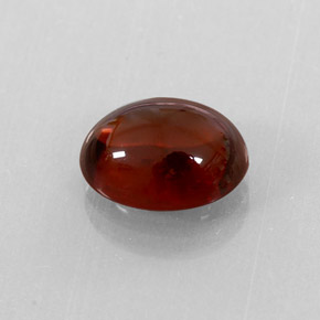 Granate almandino rojo natural de 3,38 ct, transparente, transparente / translúcido