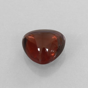 Granate almandino rojo natural de 1,47 ct, transparente, transparente / translúcido