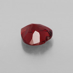 Granate almandino rojo natural de 1,55 ct, forma de corazón, VVS-VS