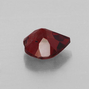 Granate almandino rojo natural de 1,58 ct, forma de corazón, VVS-VS