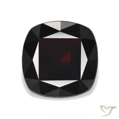 9.69ct Natural Rojo negruzco Granate almandino, Forma Cojín, VVS-VS