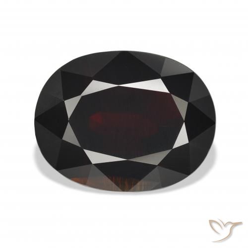 20.68ct Natural Rojo oscuro Granate almandino, Ovalada, VS