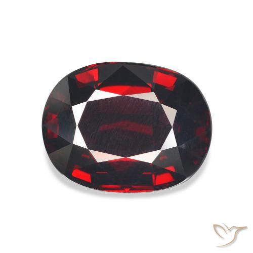 8.86ct Natural Rojo oscuro Granate almandino, Ovalada, VS