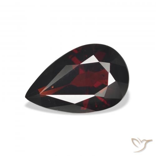 7.72ct Natural Rojo oscuro Granate almandino, En forma de pera, VS