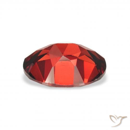 Granate almandino Rojo oscuro natural de 2.21 ct, Ovalada, VS