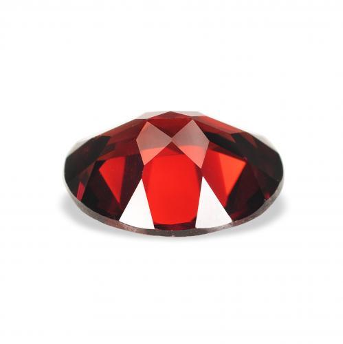 Granate almandino Rojo sangre intenso natural de 2.06 ct, Ovalada, VVS-VS