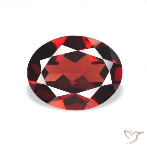 1.97ct Natural Rojo sangre intenso Granate almandino, Ovalada, VS
