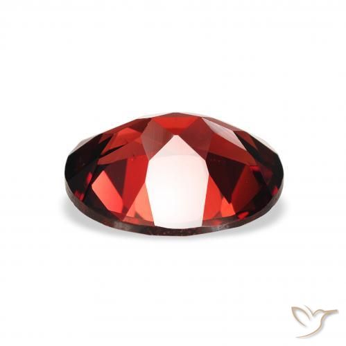 Granate almandino Rojo oscuro natural de 1.94 ct, Ovalada, VS