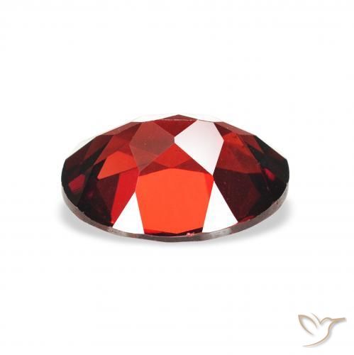 Granate almandino Rojo oscuro natural de 2.25 ct, Ovalada, VS