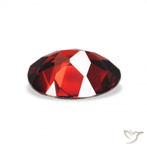 Granate almandino Rojo oscuro natural de 1.94 ct, Ovalada, VS
