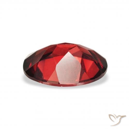 Granate almandino Rojo oscuro natural de 2.01 ct, Ovalada, VS