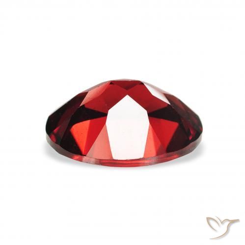 Granate almandino Rojo oscuro natural de 2.32 ct, Ovalada, VS