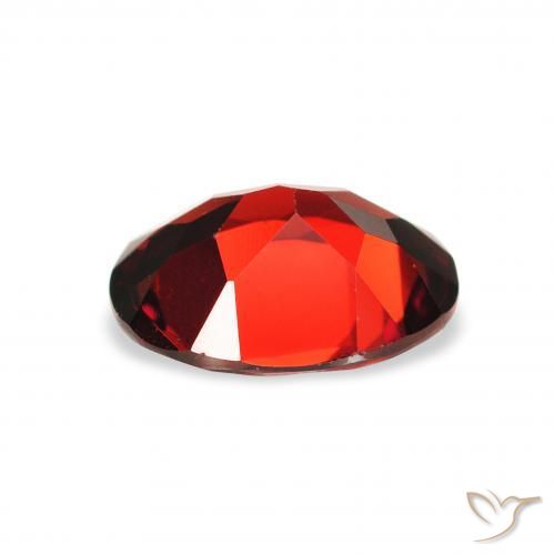 Granate almandino Rojo oscuro natural de 1.99 ct, Ovalada, VS