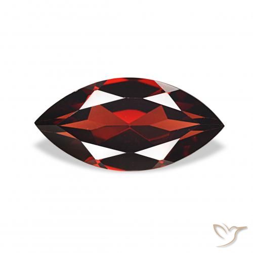 2.06ct Rojo oscuro Granate almandino, Marquesa, VVS