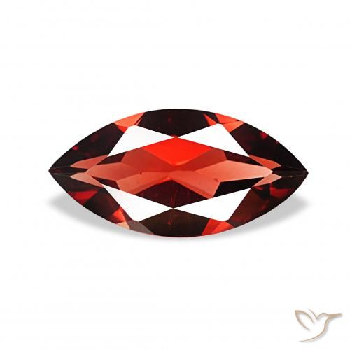 1.73ct Rojo sangre intenso Granate almandino, Marquesa, VVS