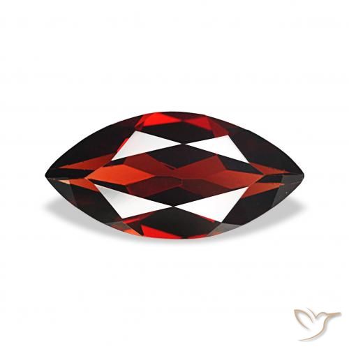 1.80ct Rojo oscuro Granate almandino, Marquesa, VVS