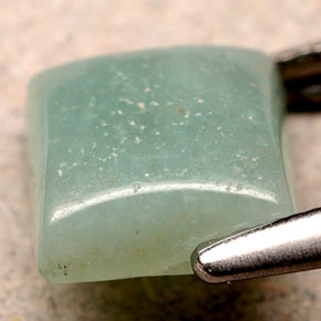 Amazonita Verde natural de 1.07 ct, Cuadrado, Opaco