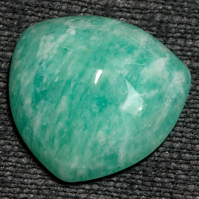Amazonita Verde natural de 16.50 ct, Trillón, Opaco
