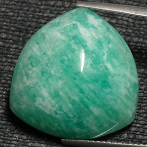 Amazonita Verde natural de 16.50 ct, Trillón, Opaco