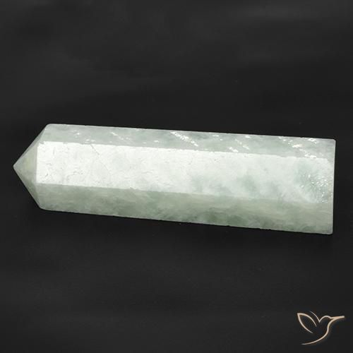 Amazonita Blanco verdoso natural de 24.25 ct, Elegante, Translúcido