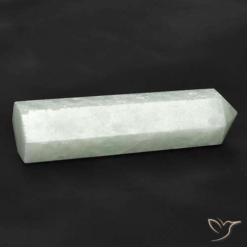 Amazonita Blanco verdoso natural de 24.25 ct, Elegante, Translúcido