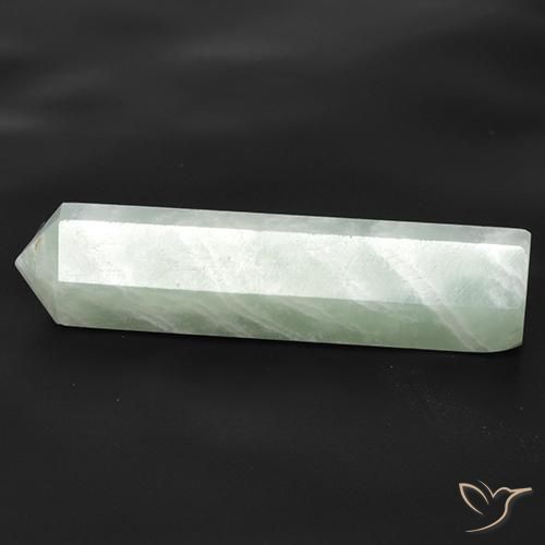 Amazonita Blanco verdoso natural de 21.96 ct, Elegante, Translúcido
