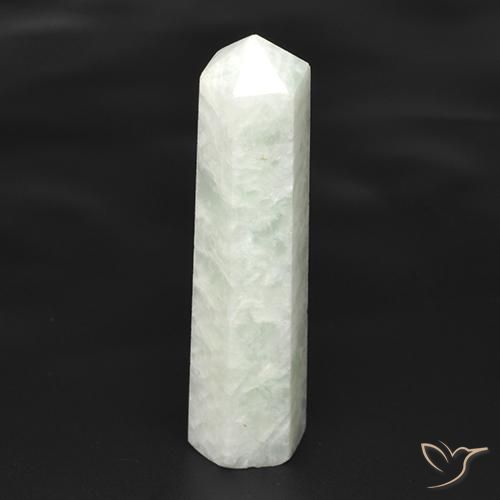 Amazonita Blanco verdoso natural de 22.14 ct, Elegante, Translúcido