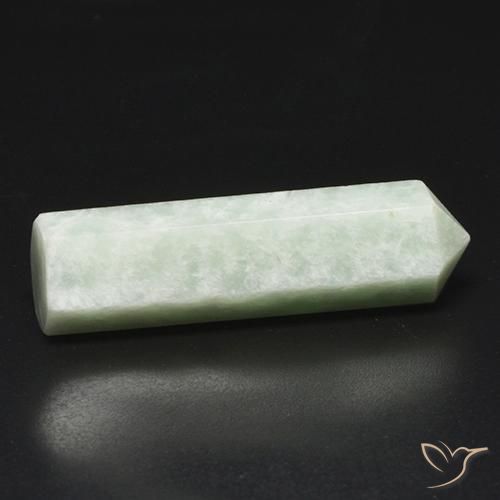 Amazonita Verde claro natural de 24.31 ct, Elegante, Translúcido