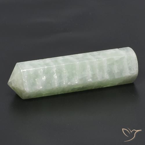 Amazonita Verde pálido natural de 21.93 ct, Elegante, Translúcido