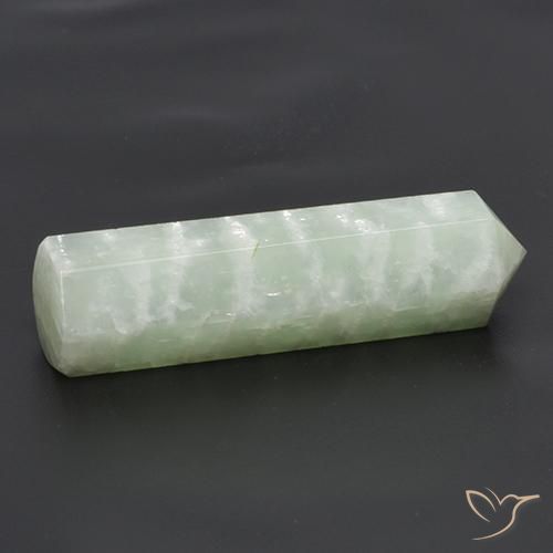 Amazonita Verde pálido natural de 21.93 ct, Elegante, Translúcido